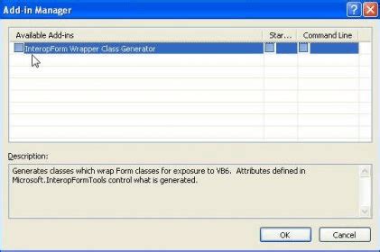 microsoft interop forms toolkit.